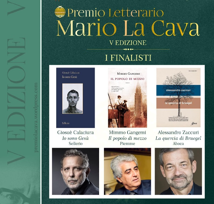 V edizione del Premio Mario La Cava: annunciata la terzina dei finalisti