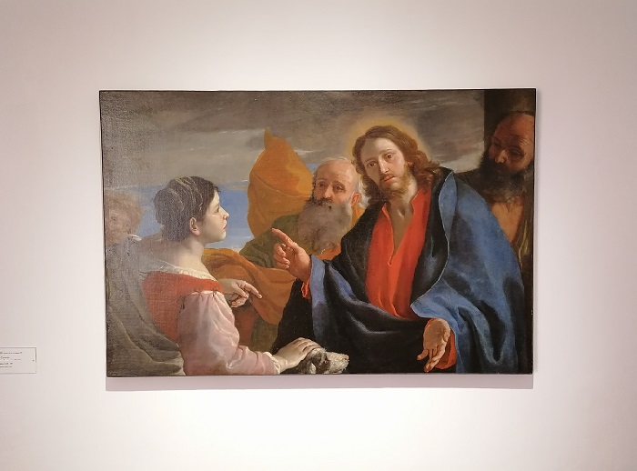 Cristo e la Cananea di Mattia Preti (XVII sec.), Galleria nazionale di Cosenza
