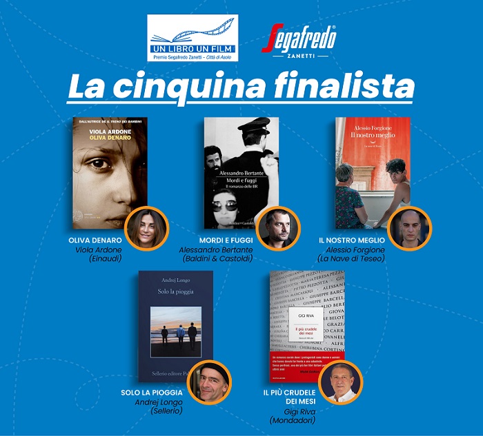 Premio Segafredo Zanetti – Un libro un film, la cinquina