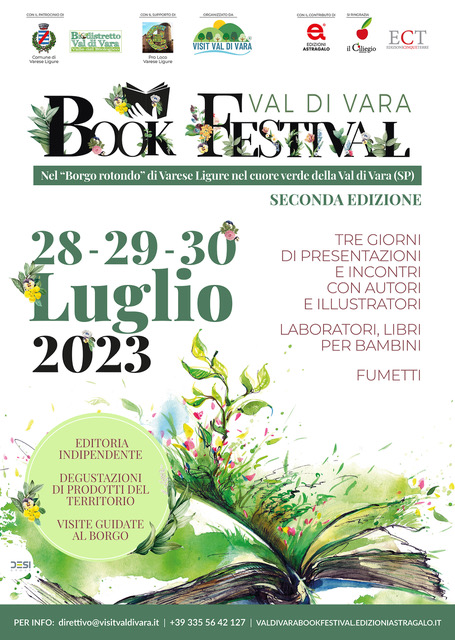 Val di Vara Book Festival, dal 28 al 30 luglio la seconda edizione