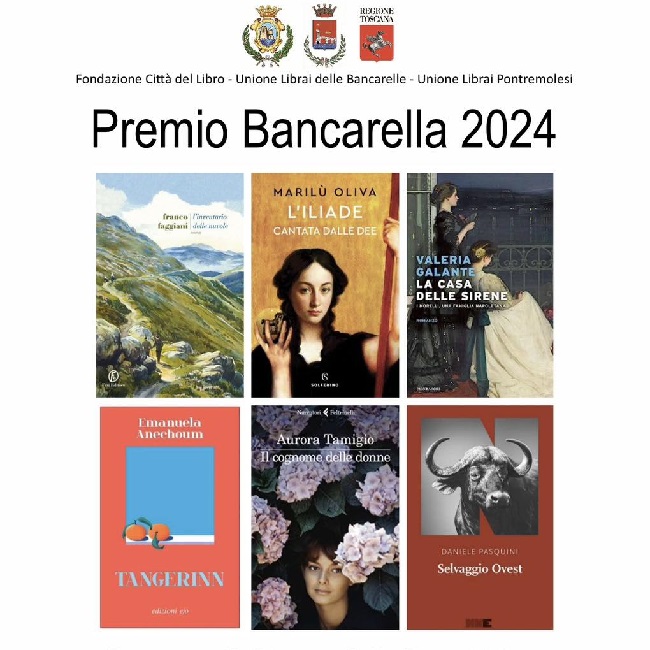 Premio Bancarella 2024: la sestina dei finalisti