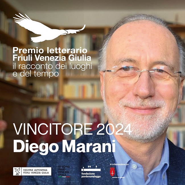 Diego Marani vince il Premio letterario Friuli Venezia Giulia 2024