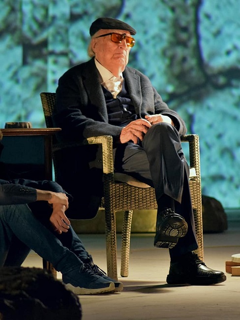 Andrea Camilleri in Conversazione su Tiresia al Teatro greco di Siracusa (2018)