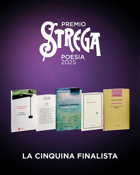La cinquina finalista del Premio Strega Poesia 2025