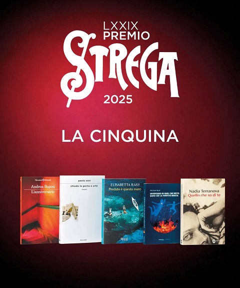 Premio Strega 2025: la cinquina finalista