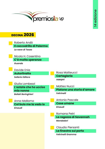Premio Sila ’49: la decina della XIV edizione