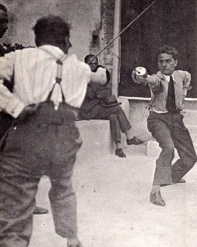 Duello fra Giuseppe Ungaretti e Massimo Bontempelli avvenuto il 9 agosto 1926