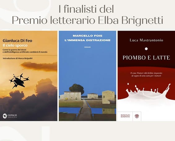 Sono stati annunciati i finalisti del Premio Letterario Internazionale Isola d’Elba – Raffaello Brignetti 2026 con una terna tutta al maschile.