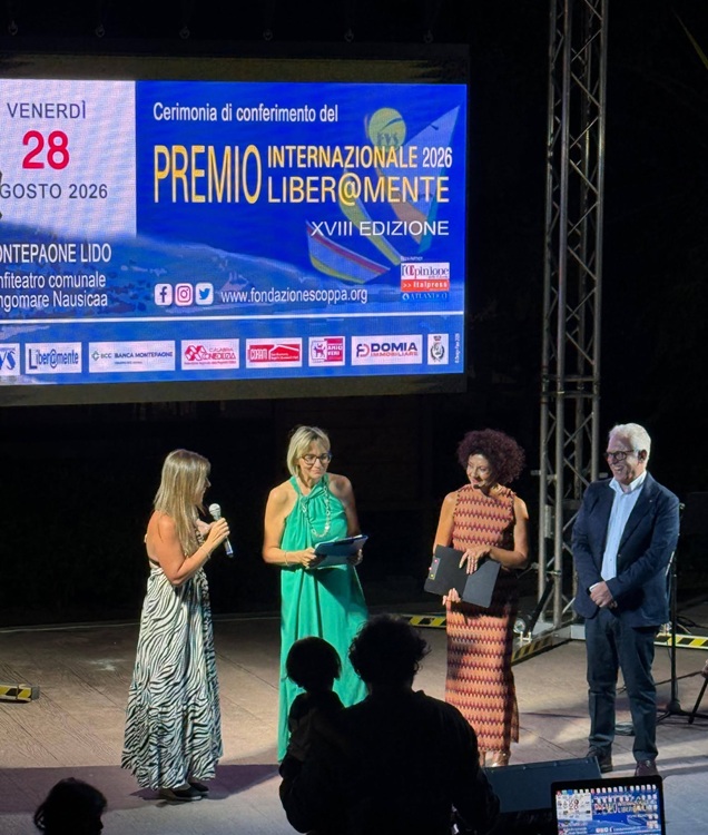 Consegnati i riconoscimenti del Premio Internazionale Liber@mente 2026