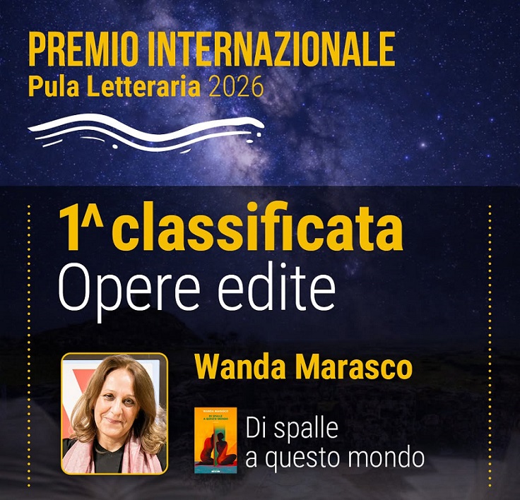 Premio Pula letteraria 2026: vince “Di spalle a questo mondo” di Wanda Marasco